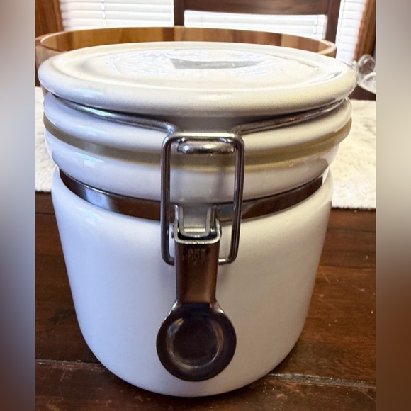 Starbucks White and Green Canister - Picture 9 of 15